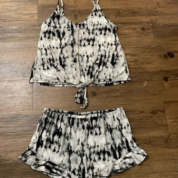 NEW SECRET TREASURES WOMENS LOUNGE SHORT SET M - Picture 3 of 5